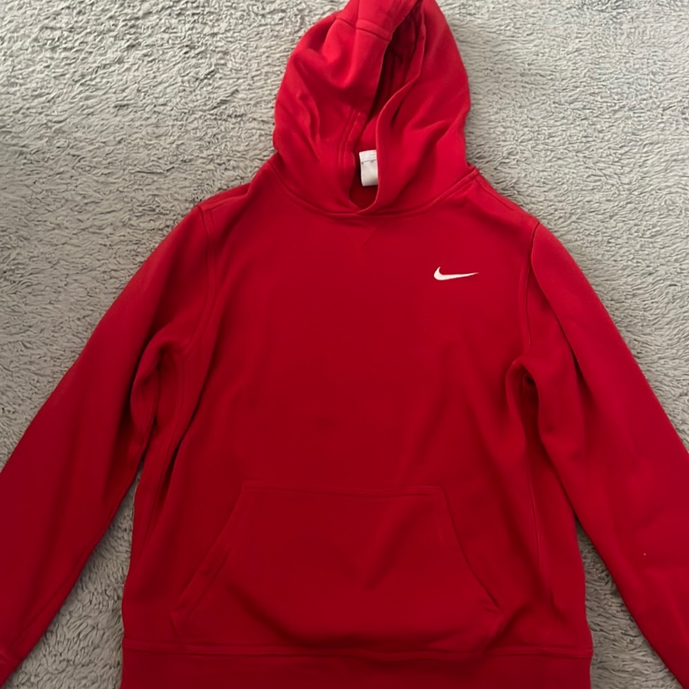 Red Nike Hoodie